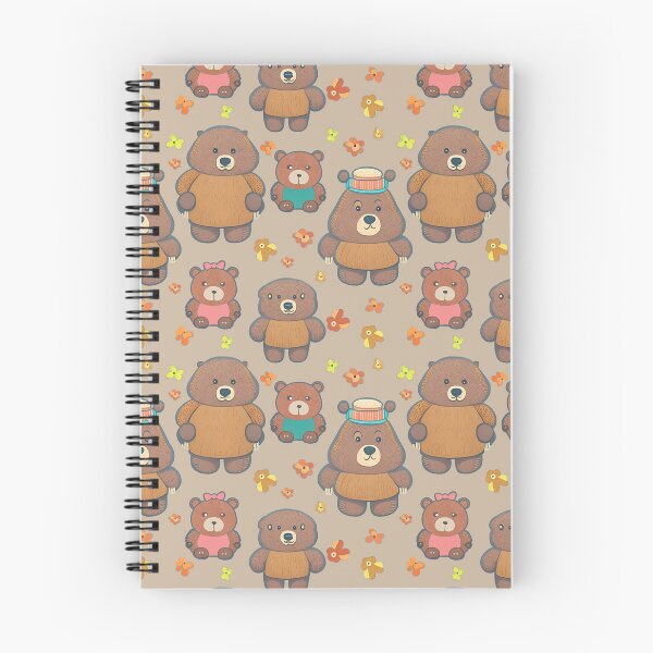 Item preview, Brown Bears Pattern for Children  designed and sold by Digi Artworks Store.