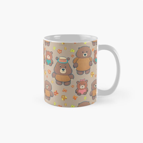 Item preview, Brown Bears Pattern for Children  designed and sold by Digi Artworks Store.