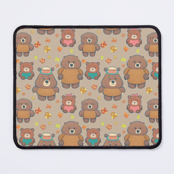 Item preview, Brown Bears Pattern for Children designed and sold by Digi Artworks Store.