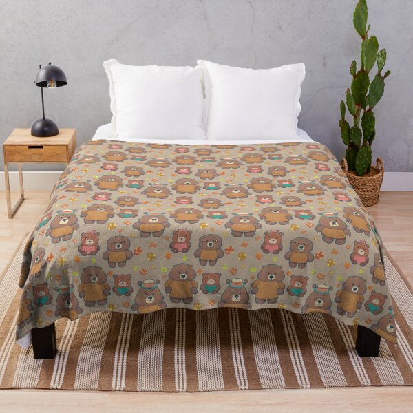Item preview, Brown Bears Pattern for Children  designed and sold by Digi Artworks Store.