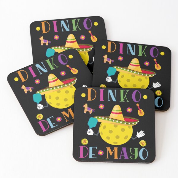 Item preview, Dinko de Mayo Funny Cinco de Mayo Funny Pickleball designed and sold by MacAndMoose.
