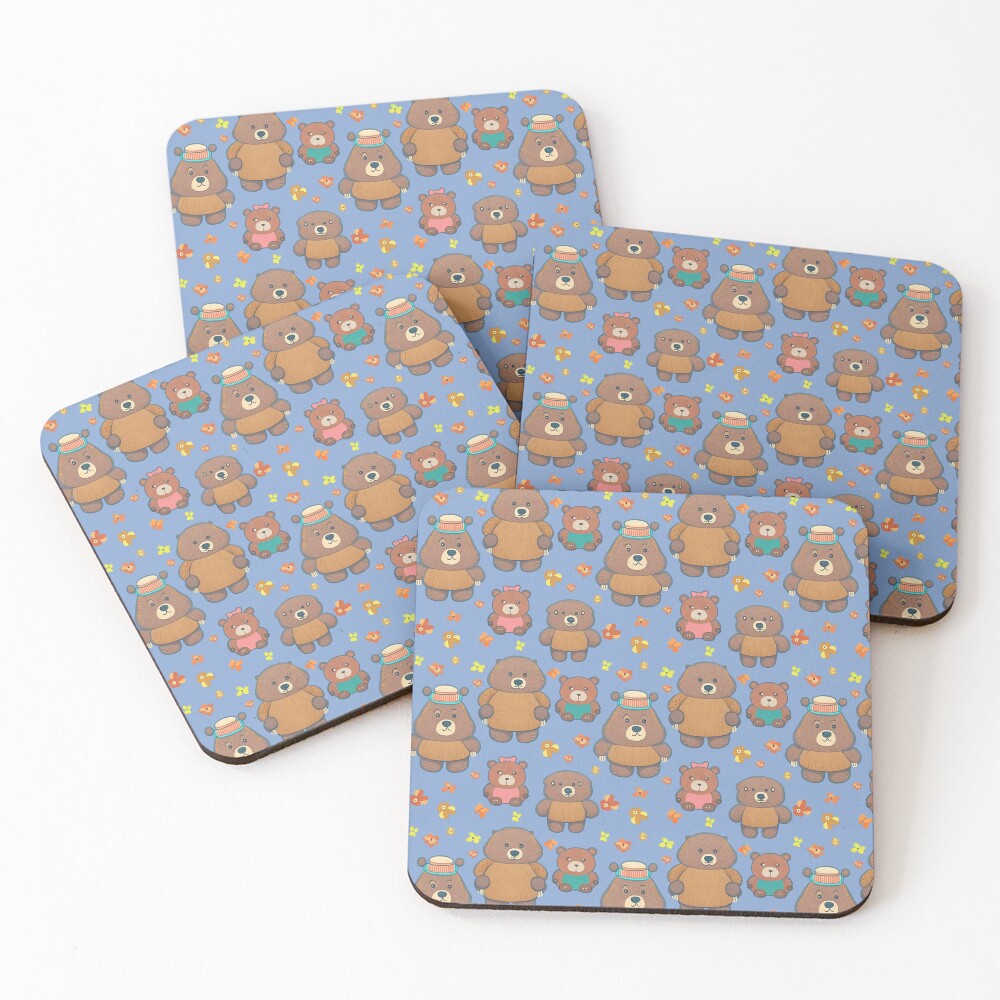 Item preview, Coasters (Set of 4) designed and sold by DigiArtworksStr.