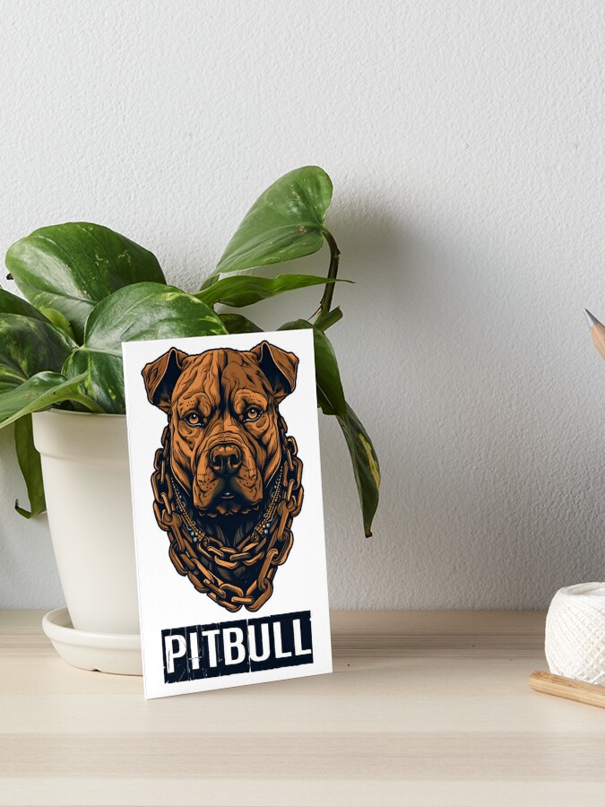 Pitbull Dog Pop Art Personalized Jigsaw Puzzle