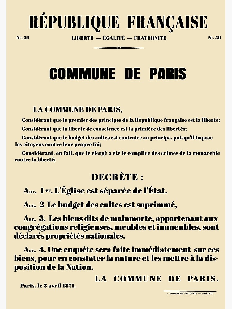 Commune de Paris | Photographic Print