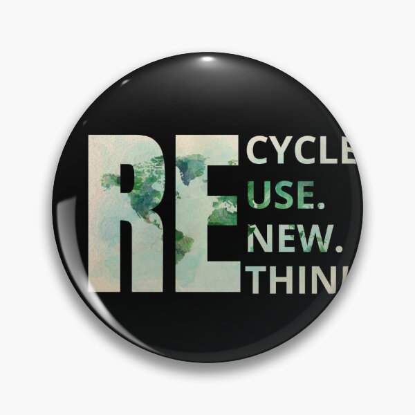 Item preview, Eco-Conscious Mindset - Recycle, Reuse, Renew, Rethink Design designed and sold by ElLocoMus.