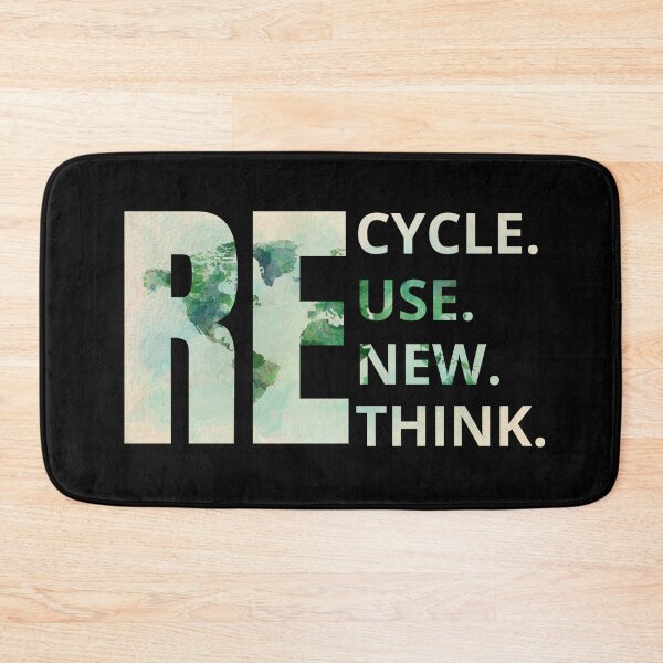 Item preview, Eco-Conscious Mindset - Recycle, Reuse, Renew, Rethink Design designed and sold by ElLocoMus.