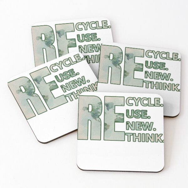 Item preview, Eco-Conscious Mindset - Recycle Reuse Renew Rethink designed and sold by ElLocoMus.