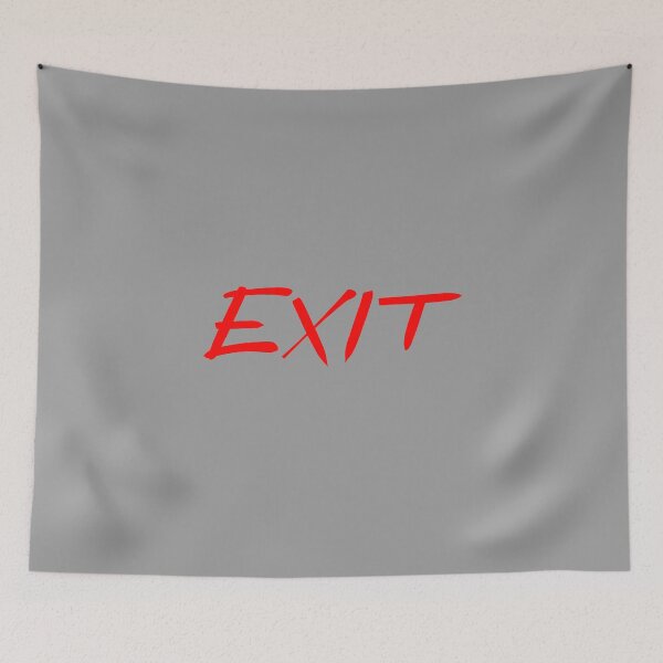 Item preview, Exit gray designed and sold by oxoxoxo.