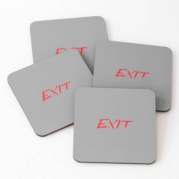 Item preview, Exit gray designed and sold by oxoxoxo.