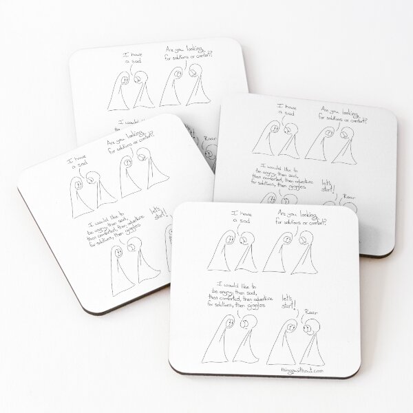 Item preview, A Sad (Raaar) - Things Without designed and sold by argallcreative.