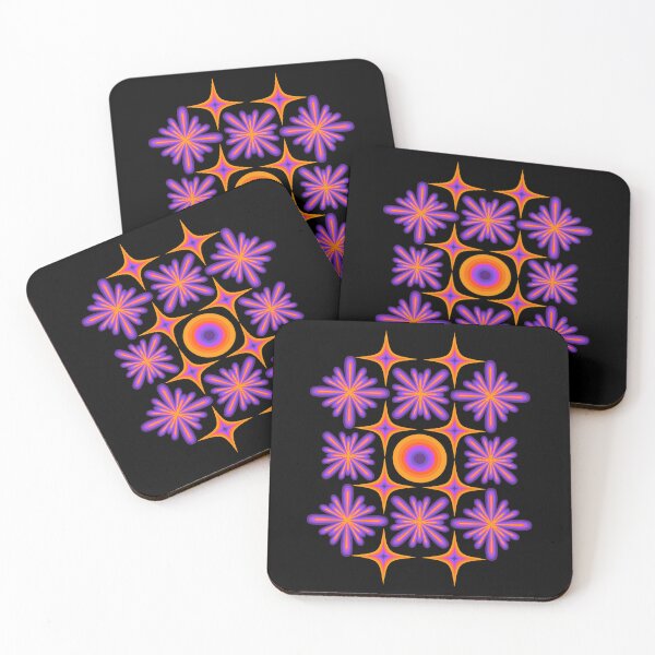 Item preview, Retro Dream - orange and purple designed and sold by TheGuidedPixie.