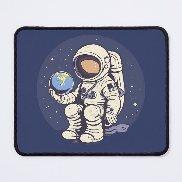Item preview, Astronaut Space Explorer holding Earth designed and sold by Asevera.