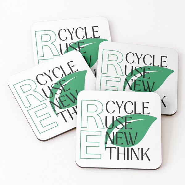 Item preview, Recycle Reuse Renew Rethink designed and sold by AtergK.