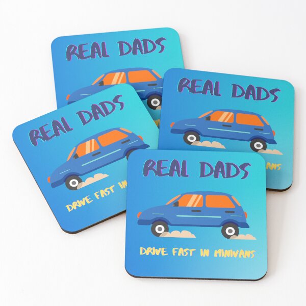 Item preview, Real Dads Drive Fast In Minivans designed and sold by lifeinspired4u.