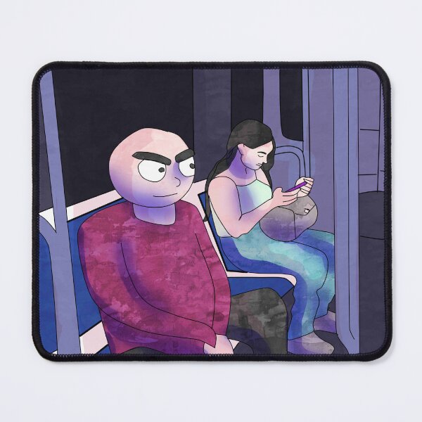 Item preview, night in the subway designed and sold by miriam-miranda.