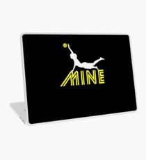 Funny Volleyball T-Shirt - Mine Funny Volleyball Loveers Laptop Skin
