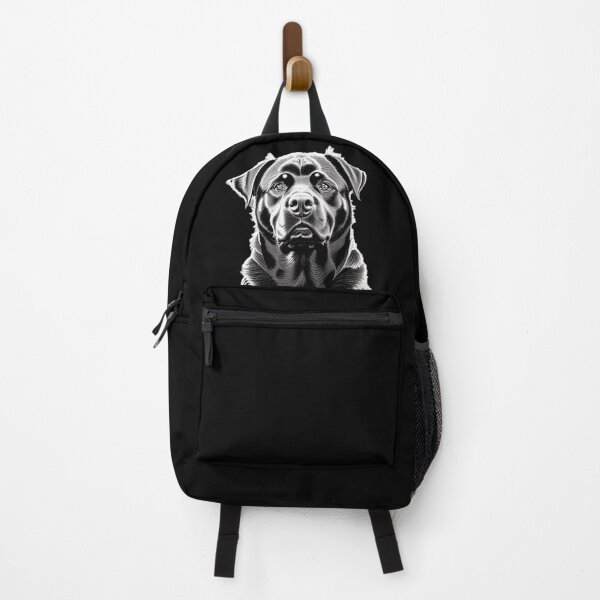 Item preview, Rottweiler Black and White Art designed and sold by ElegantCat.