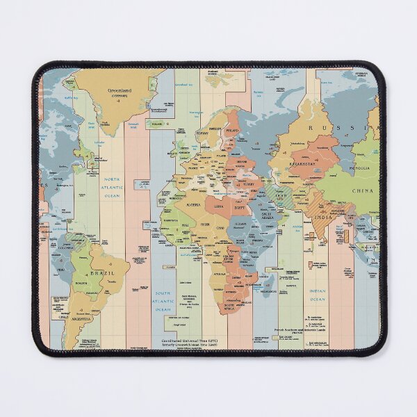 Item preview, Vintage Globe: Time Zones of World Map designed and sold by Bb-gl.