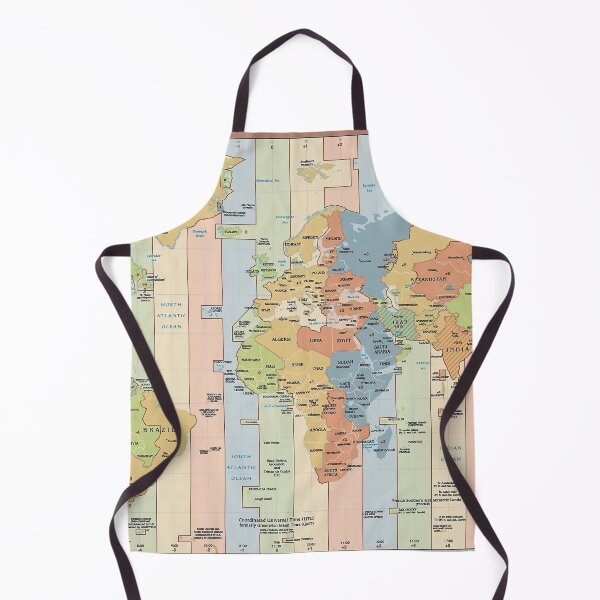 Item preview, Vintage Globe: Time Zones of World Map designed and sold by Bb-gl.