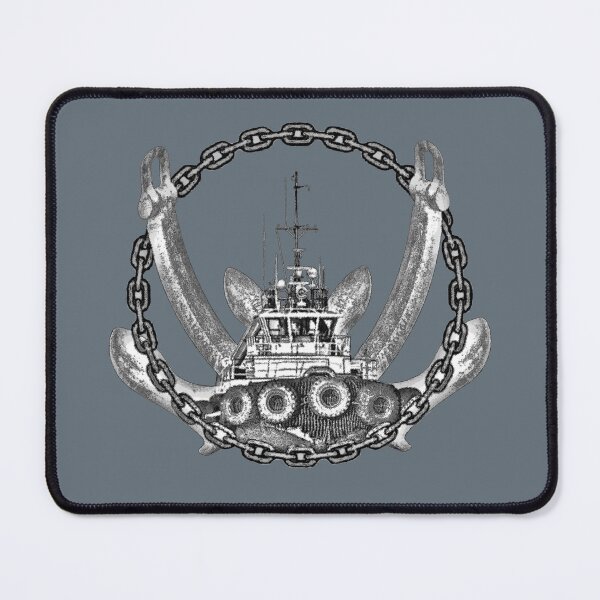 Item preview, Chain Endless & Double Anchor Design with a Foss Tugboat designed and sold by Jason Mosley.