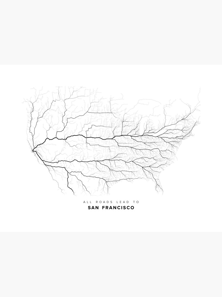 All Roads Lead to San Francisco (North America edition) by LaarcoStudio