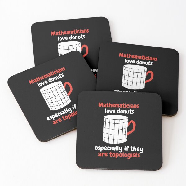 Item preview, mathematicians love donuts, especially if they are topologists designed and sold by NoetherSym.