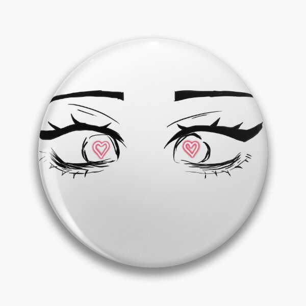 Item preview, Glowing anime heart eyes  designed and sold by DigitalD0ll.