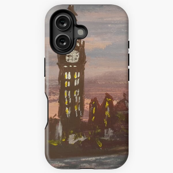 Item preview, Evening at Big Ben acrylic painting designed and sold by WorldOfWendyArt.