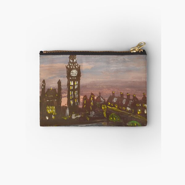 Item preview, Evening at Big Ben acrylic painting designed and sold by WorldOfWendyArt.