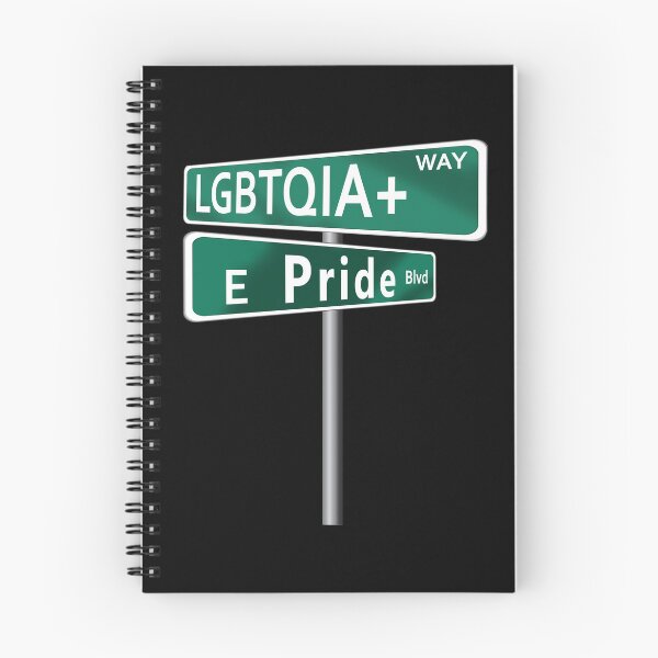 Item preview, Street Signs LGBTQIA+ way and E Pride Blvd designed and sold by TheirChoice.