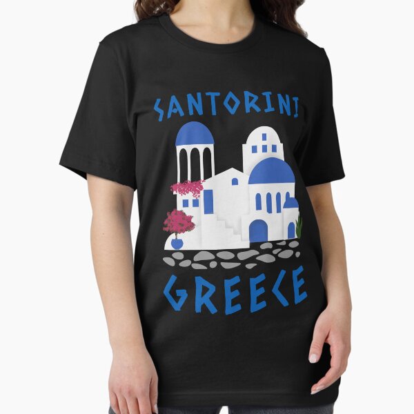 Vista previa del artículo con la obra «Santorini Island, Greece», diseñado y vendido por TazDez.