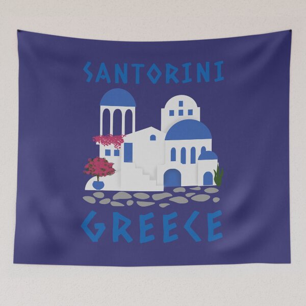 Aperçu de l'œuvre Santorini Island, Greece créée et vendue par TazDez.