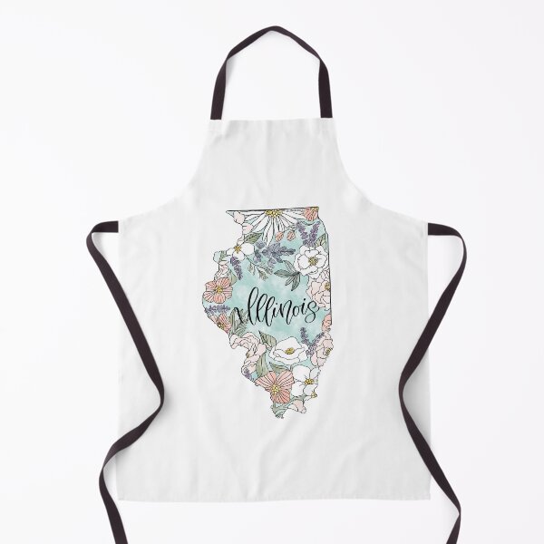 Item preview, Hand drawn Illinois Floral designed and sold by Selena Ashley Designs.