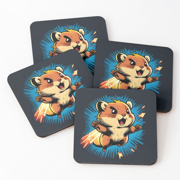 Item preview, Super Hamster Hamsterman superhero,  designed and sold by Beaglekawaii.