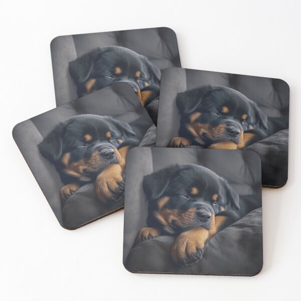 Item preview, Rottweiler Puppy Sleeping designed and sold by ebrawne.