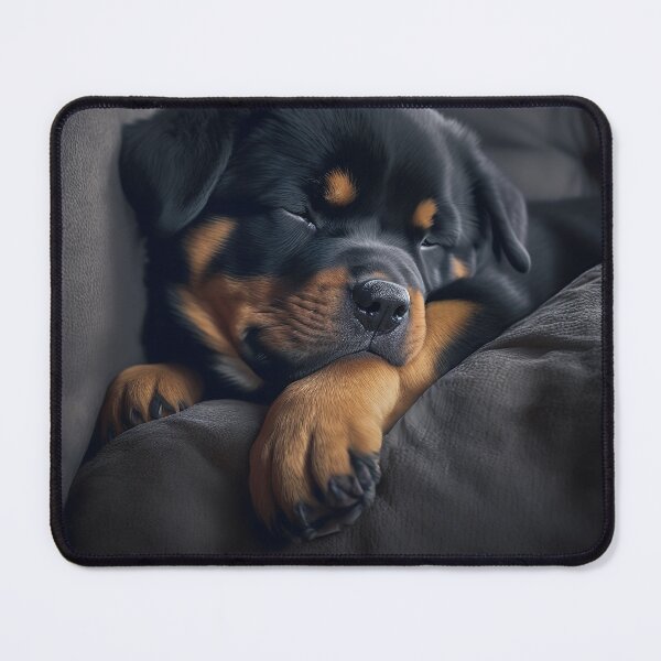 Item preview, Rottweiler Puppy Sleeping designed and sold by ebrawne.