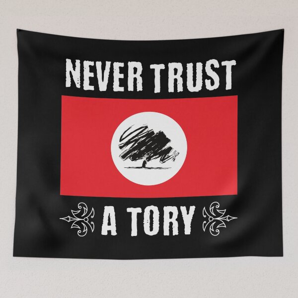 Item preview, Never trust a Tory, never vote Tory, never vote conservative, vote labour designed and sold by StencilMyst ..