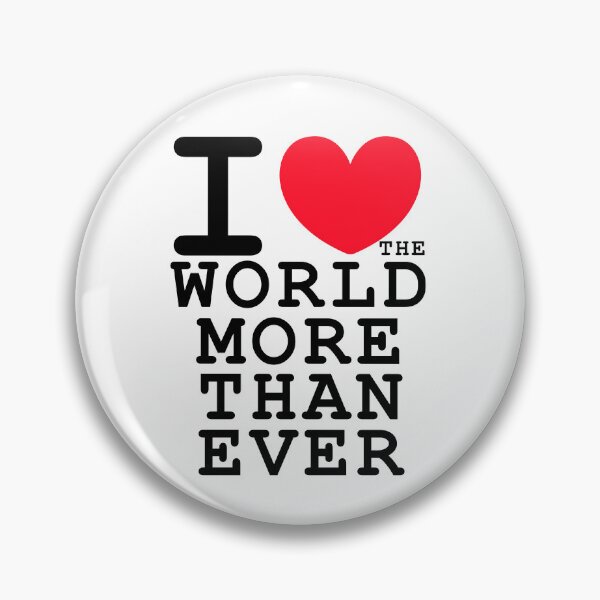 Item preview, I love the world more than ever.earth day,world environment day designed and sold by Billion-design.