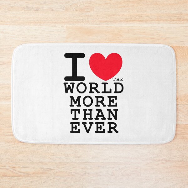 Item preview, I love the world more than ever.earth day,world environment day designed and sold by Billion-design.