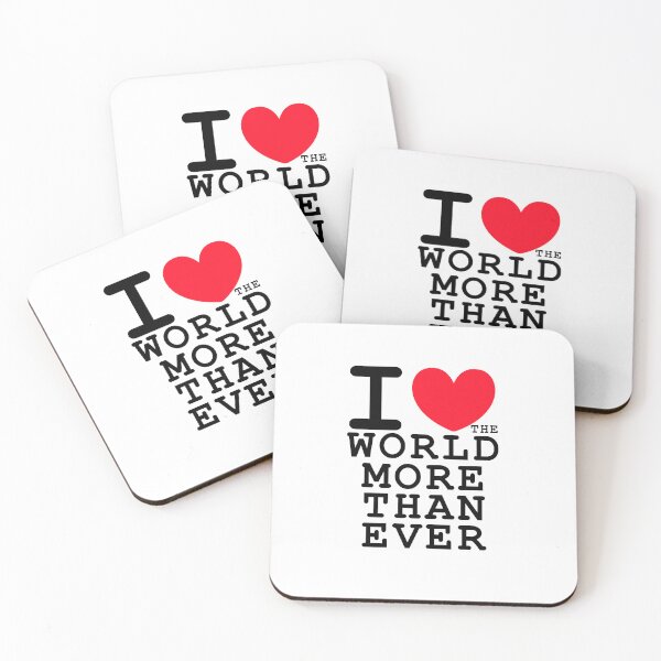 Item preview, I love the world more than ever.earth day,world environment day designed and sold by Billion-design.