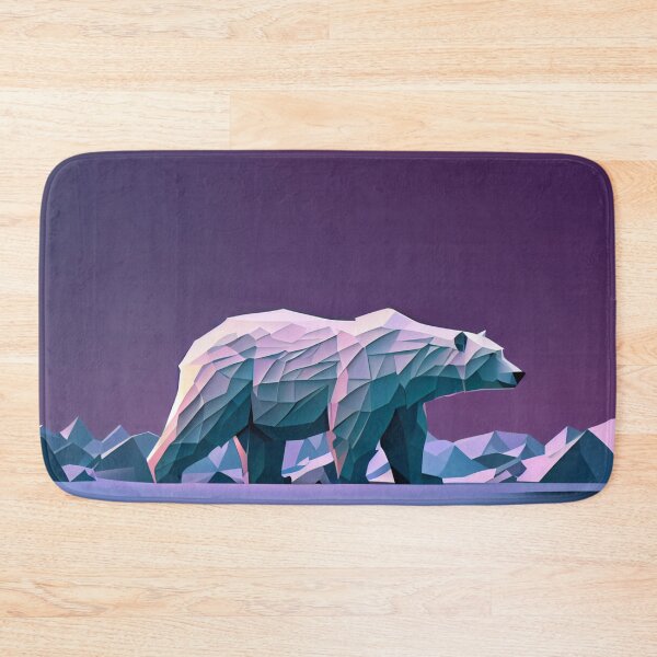 Item preview, Polar Bear shape Outline designed and sold by zoldi.