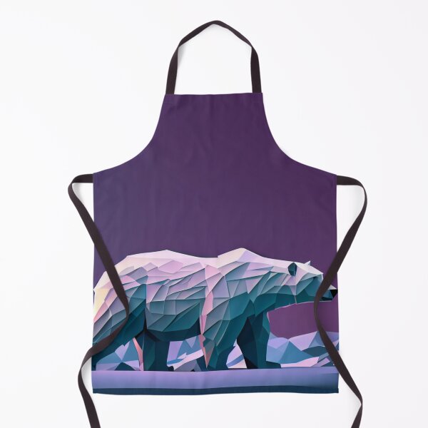 Item preview, Polar Bear shape Outline designed and sold by zoldi.