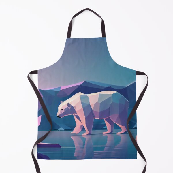 Item preview, Polar Bear shape Outline designed and sold by zoldi.