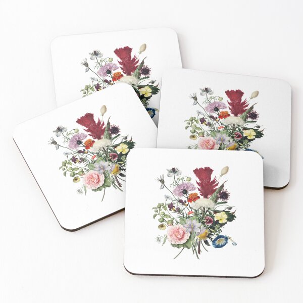 Item preview, Vintage Colorful Wildflower Bouquet designed and sold by silviaol.