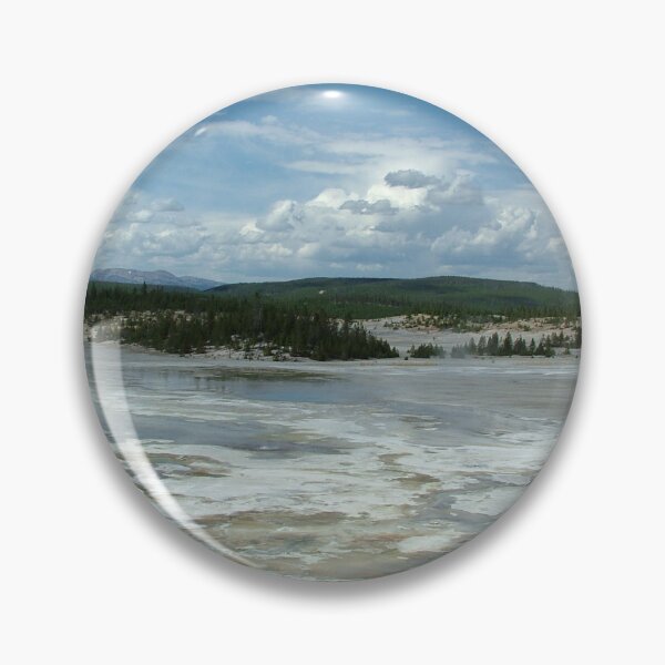 Item preview, Yellowstone national park hot spring landscape photography designed and sold by naturematters.