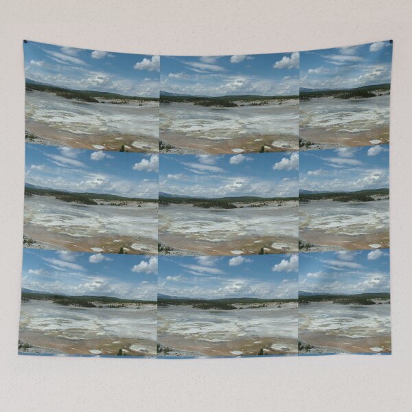 Item preview, Yellowstone national park hot spring landscape photography designed and sold by naturematters.