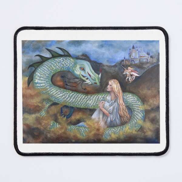 Item preview, Woman and Dragon designed and sold by Fantasyart123.