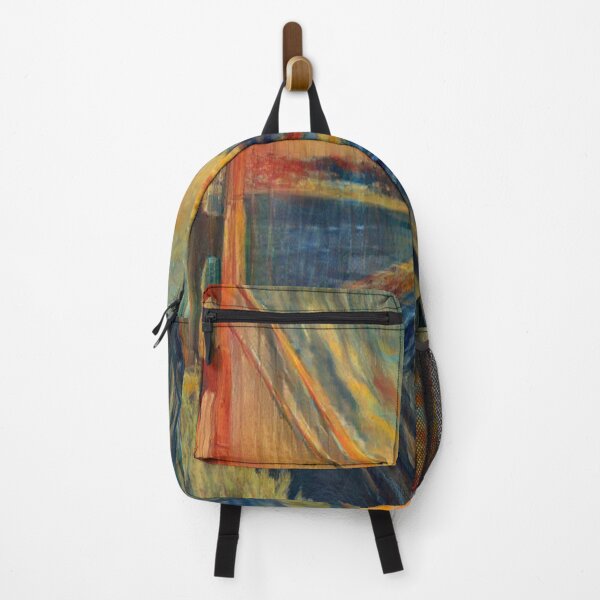 Item preview, The Golden Gate Bridge AI Generated The Scream Colors AI Art Artificial Intelligence AI Munch designed and sold by OurFunnyDesigns.