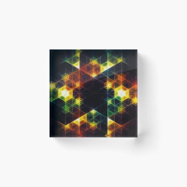 Item preview, Fractal Geometry Cube Artwork designed and sold by Truthseekmedia.
