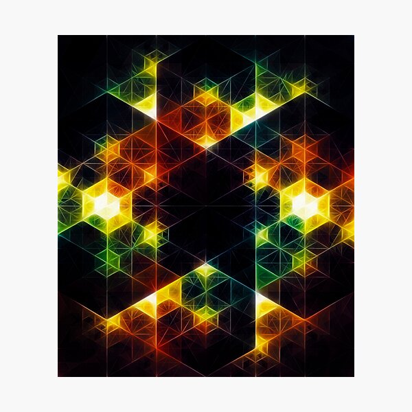Item preview, Fractal Geometry Cube Artwork designed and sold by Truthseekmedia.